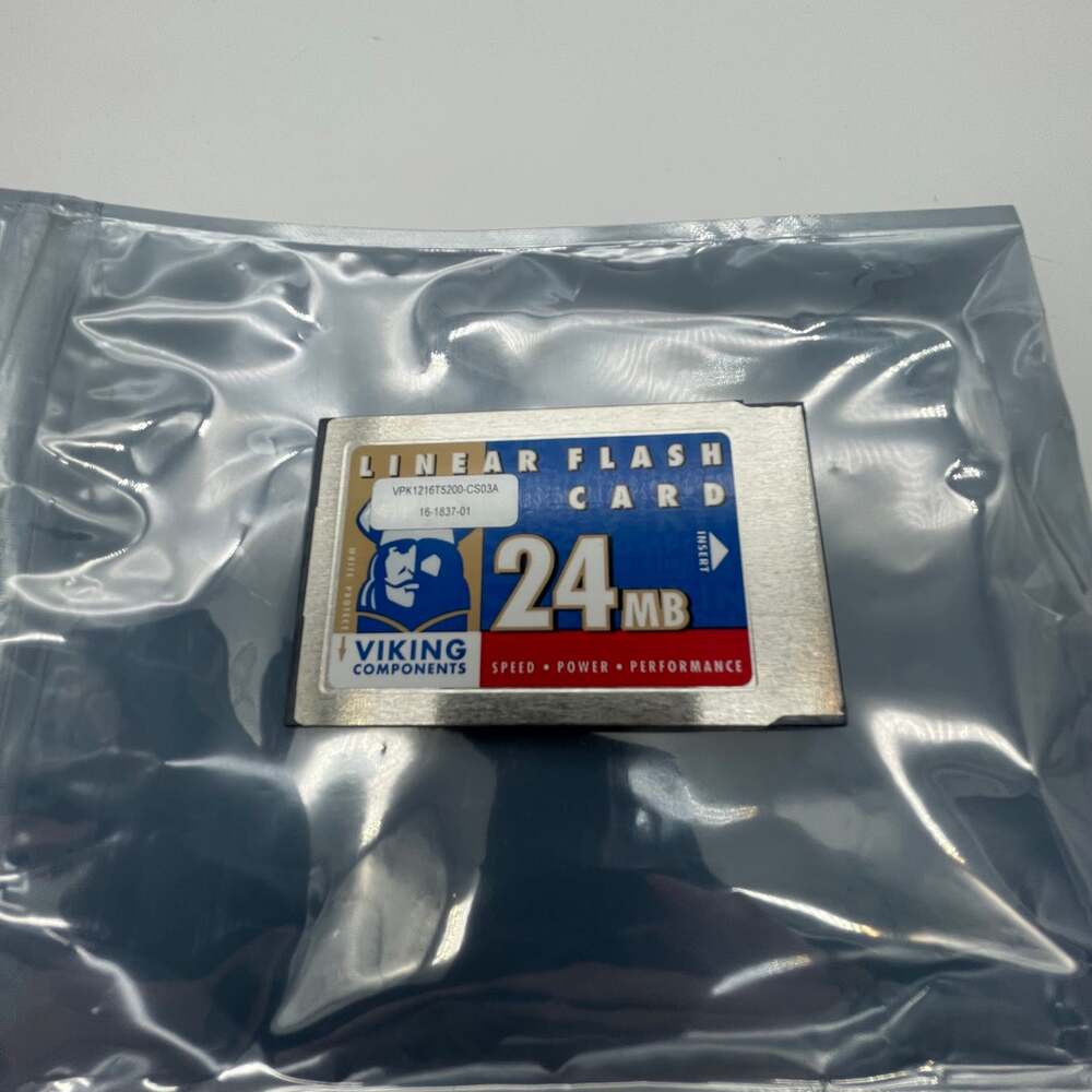 Viking 24MB PCMCIA Type I 16-Bit Linear Flash Card VPK1216T5200-CS03A